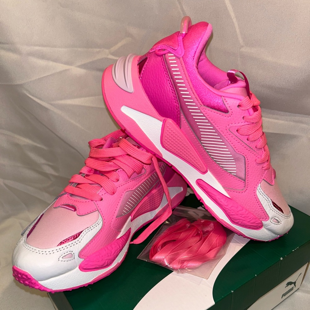 Women’s Puma RS-Z BCA Wn's Colors: pink glimmer-pink-puma white. Sz 7.5 NEW